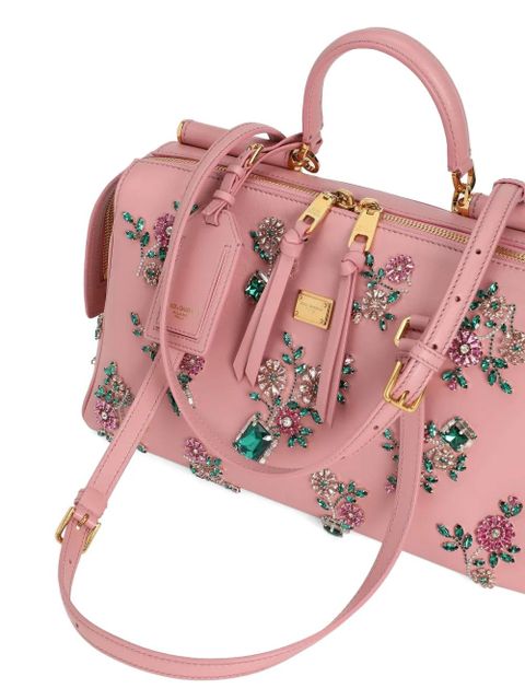 Dolce & Gabbana medium Vittoria leather handbag - Pink - zdjęcie produktu nr 2