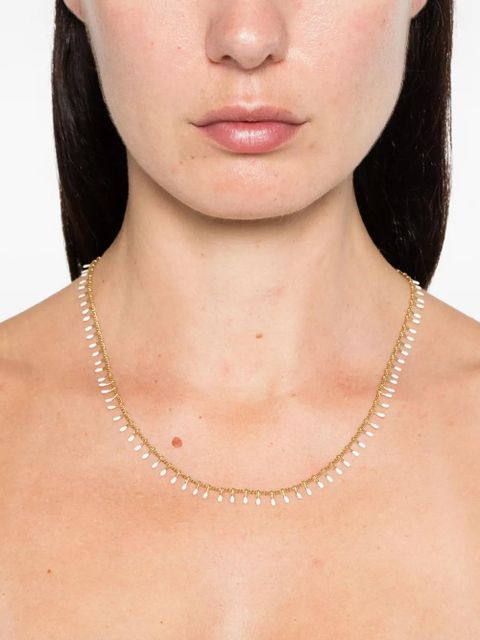 ISABEL MARANT drop chain necklace - Gold