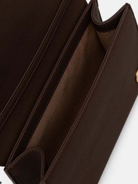 Love Moschino torebka kolor brązowy JC4121PP0NKD031A