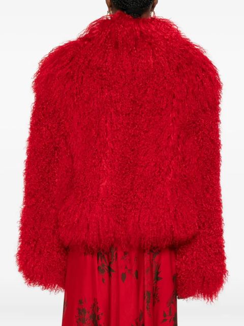 ducie Rochelle shearling jacket - Red