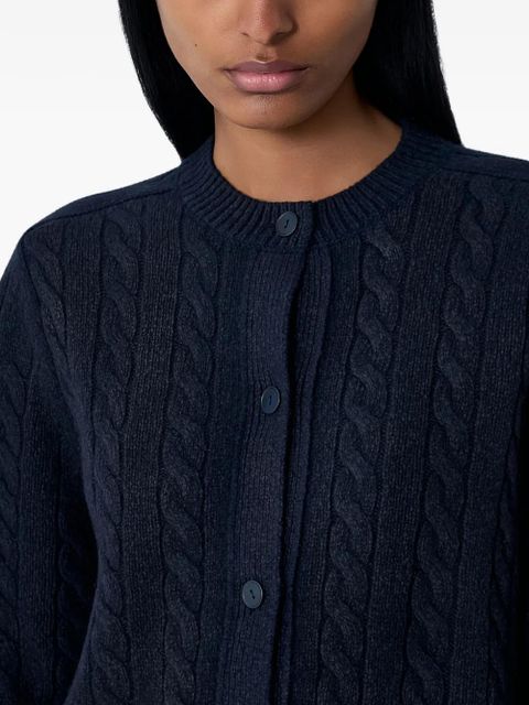 The Row cable-knit cardigan - Blue