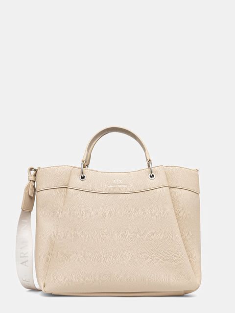 Armani Exchange torebka kolor beżowy 942910 CC783 - zdjęcie produktu nr 1