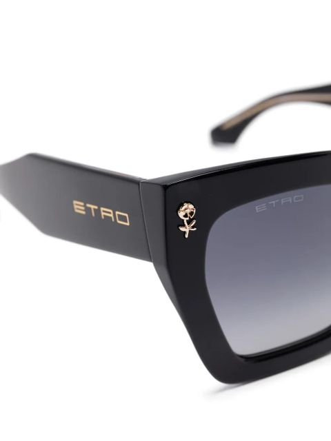 ETRO oversize-frame sunglasses - Black - zdjęcie produktu nr 2