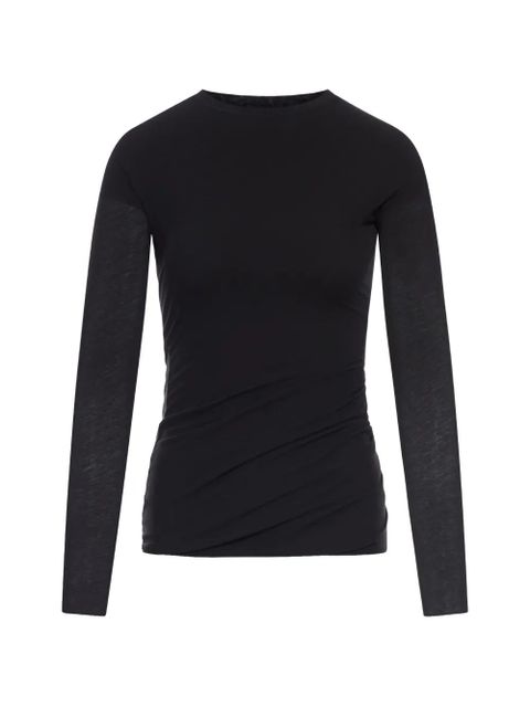 Jil Sander long-sleeved top - Black - zdjęcie produktu nr 1