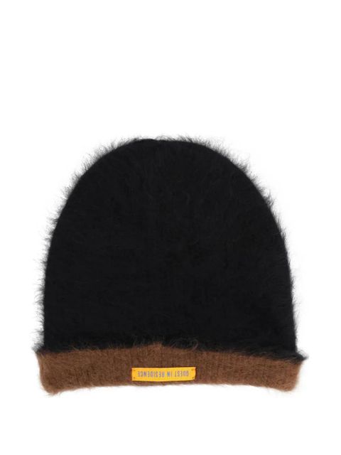 Guest In Residence fluffy knit beanie hat - Black - zdjęcie produktu nr 2