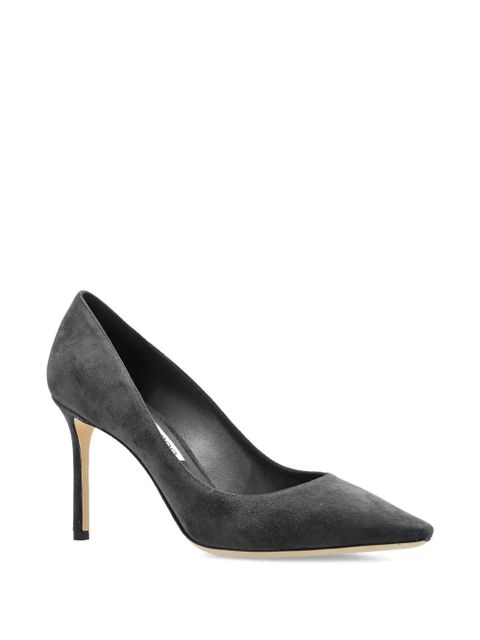 Jimmy Choo 90mm Romy pointed pumps - Grey - zdjęcie produktu nr 2
