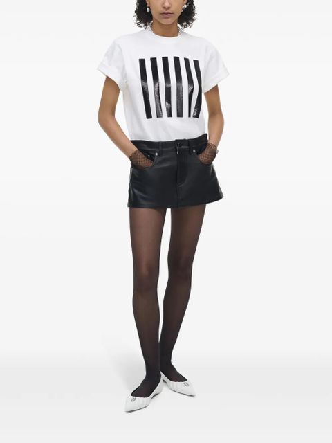 Marc Jacobs The Leather shorts - Black