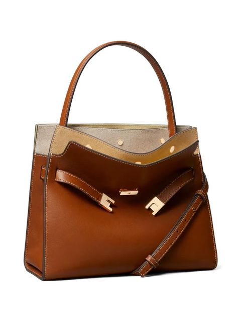 Tory Burch small Lee Radziwill double bag - Brown - zdjęcie produktu nr 2