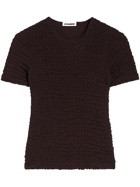 Jil Sander crew-neck T-shirt - Black - zdjęcie produktu nr 1