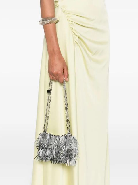 Rabanne sequin-embellished chain shoulder bag - Silver - zdjęcie produktu nr 2