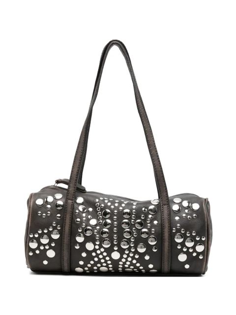 Gimaguas Sofia studded shoulder bag - Brown - zdjęcie produktu nr 1