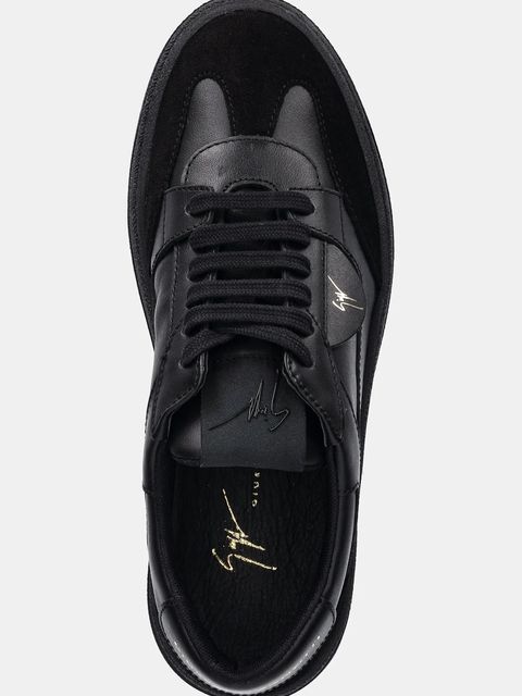 Giuseppe Zanotti sneakersy skórzane GZ/94 damskie kolor czarny RW50004.002