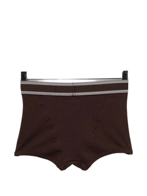 Versace logo-waistband trunks - Brown - zdjęcie produktu nr 2