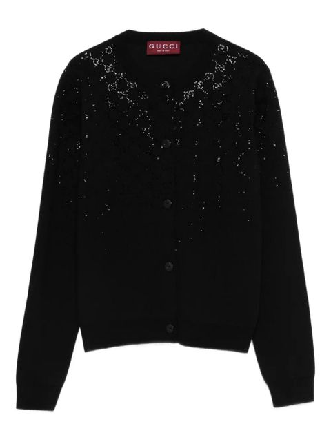 Gucci embellished button knitwear - Black - zdjęcie produktu nr 1