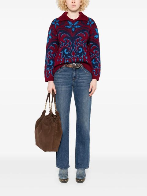 ETRO patterned sweater - Red - zdjęcie produktu nr 2