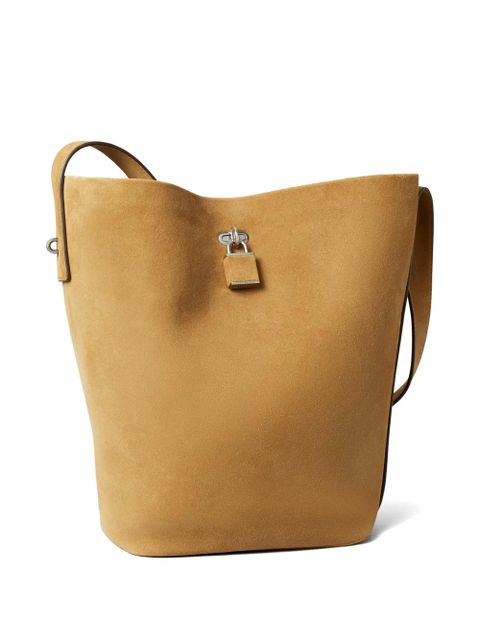 Tory Burch slim Lock bucket bag - Neutrals