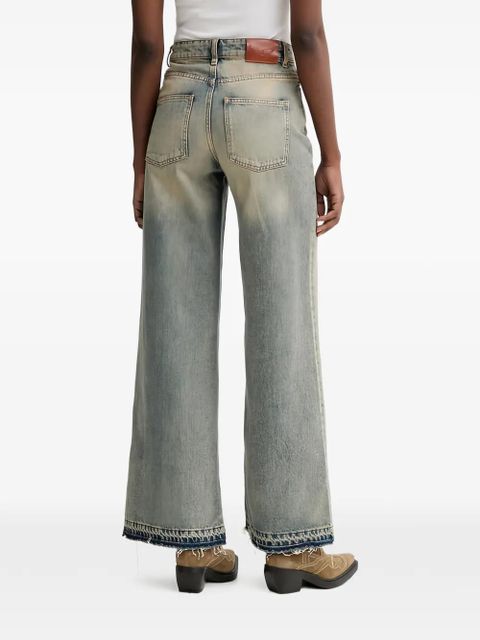 Zadig&Voltaire frayed denim jeans - Blue