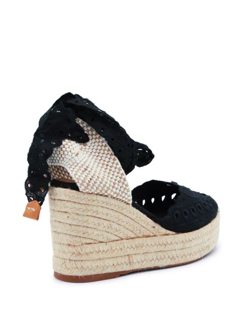 Charo Ruiz Ibiza Sealace espadrilles - Black