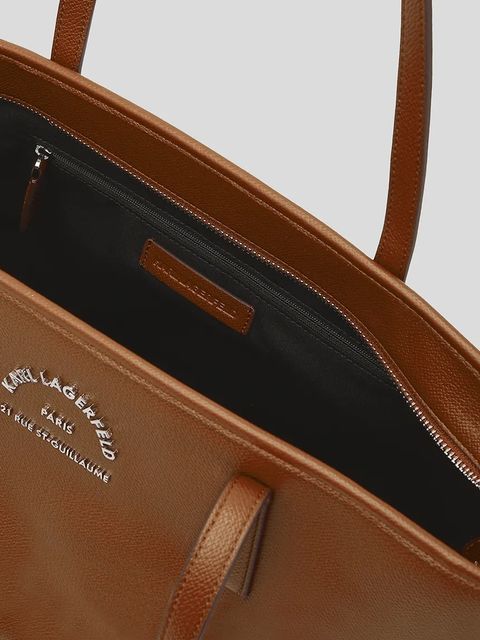 Karl Lagerfeld torebka K/RSG kolor brązowy A3W30314