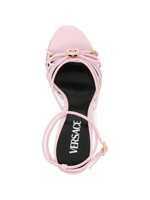 Versace embellished strap sandals - Pink