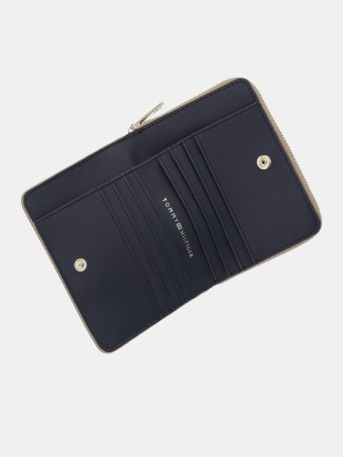Tommy Hilfiger portfel damski kolor beżowy AW0AW17743 - zdjęcie produktu nr 2
