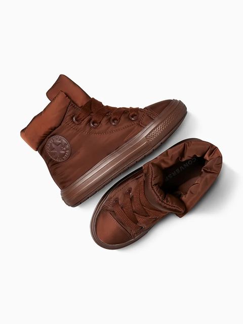 Converse śniegowce Chuck Taylor All Star Elements Boot kolor brązowy A12940C