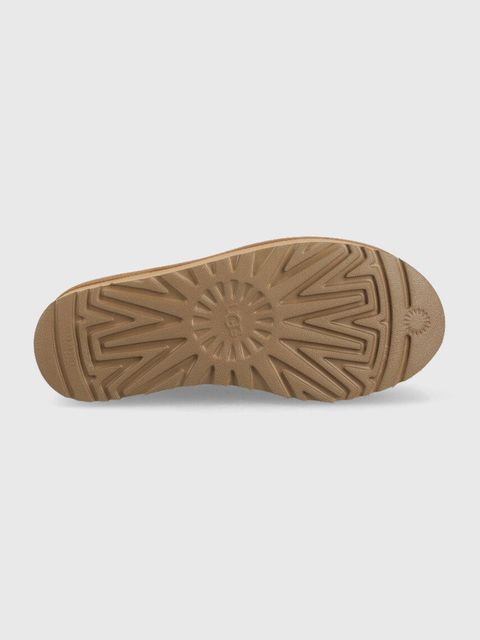 UGG śniegowce zamszowe Classic Ultra Mini Platform 1135092-CHE