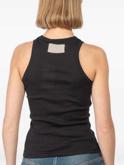 Aya Muse crew-neck tank top - Black - zdjęcie produktu nr 2