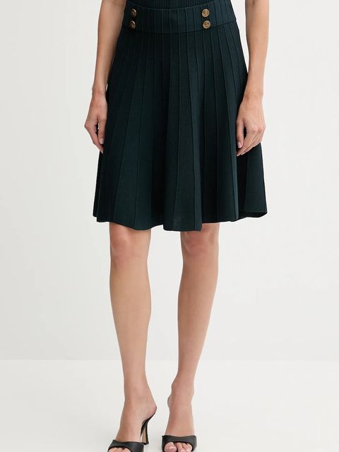 Guess spódnica EMMIE kolor zielony mini rozkloszowana W5YD65 Z0130 - zdjęcie produktu nr 1