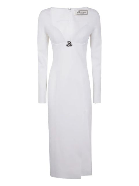Blumarine appliqué dress - White - zdjęcie produktu nr 1