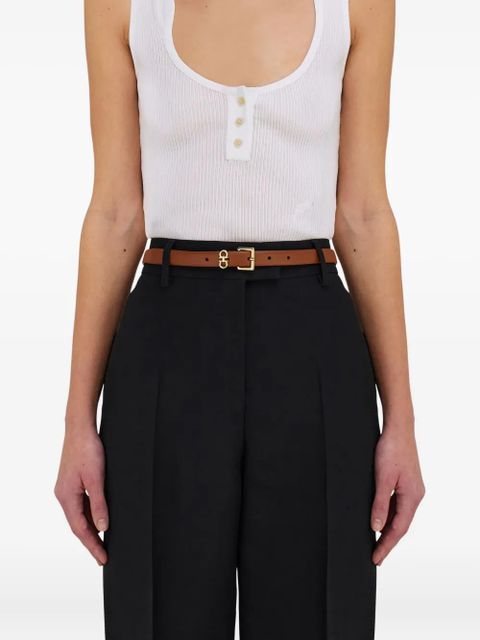 Ferragamo Gancini belt - Brown