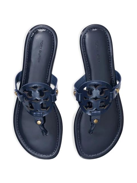 Tory Burch Miller cut-out flat sandals - Blue - zdjęcie produktu nr 2