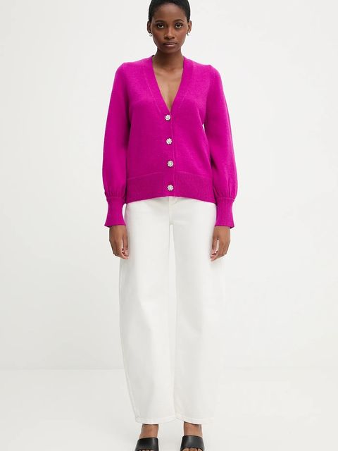 Joseph Ribkoff kardigan damski kolor różowy 253906 - zdjęcie produktu nr 2