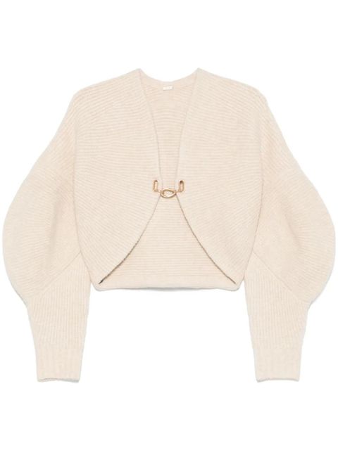 Cult Gaia Devin cardigan - Neutrals
