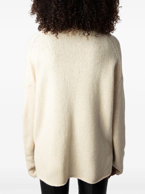 Zadig&Voltaire Alma Peace jumper - Neutrals