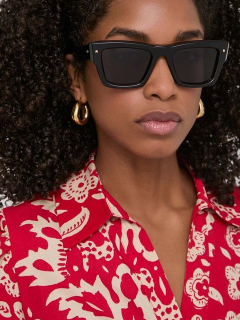 Valentino okulary przeciwsłoneczne XXII kolor czarny VLS-106A