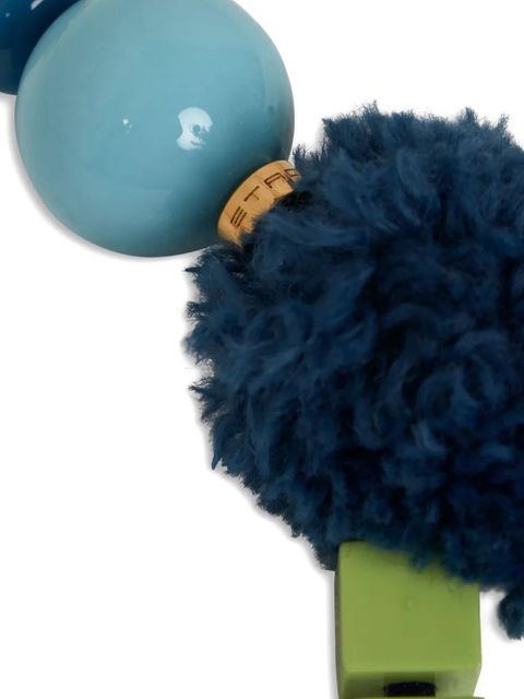 ETRO Little Man beaded charm - Blue - zdjęcie produktu nr 2