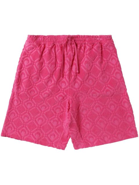 Marine Serre Crescent Moon track shorts - Pink - zdjęcie produktu nr 1