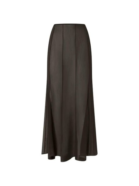 PINKO Bardi panelled skirt - Brown - zdjęcie produktu nr 1