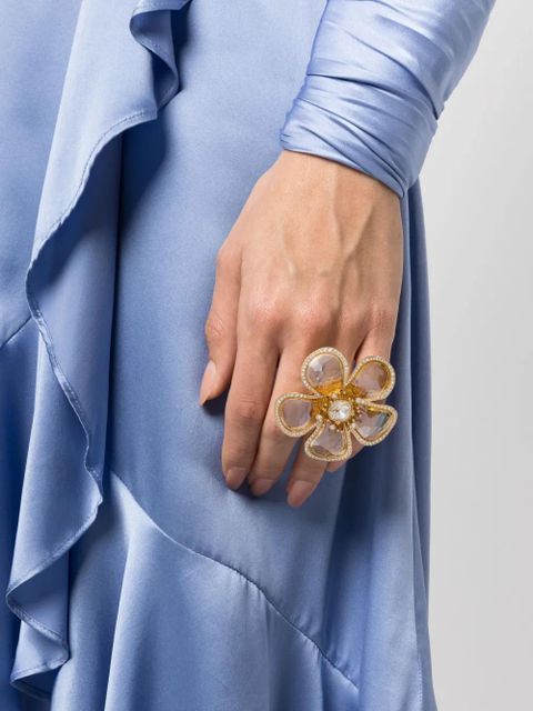 Swarovski Florere cocktail ring - Gold - zdjęcie produktu nr 2