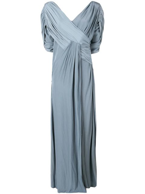 Lanvin long draped dress - Blue - zdjęcie produktu nr 1