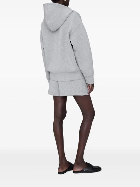 ANINE BING monogram-embossed performance jacket - Grey