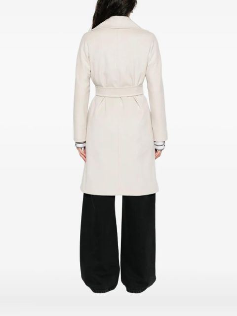 Max Mara side-pockets oversized coat - Neutrals