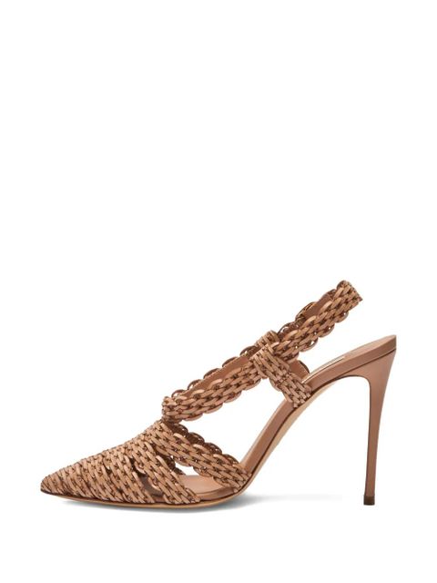 Casadei Avenida slingback pumps - Neutrals