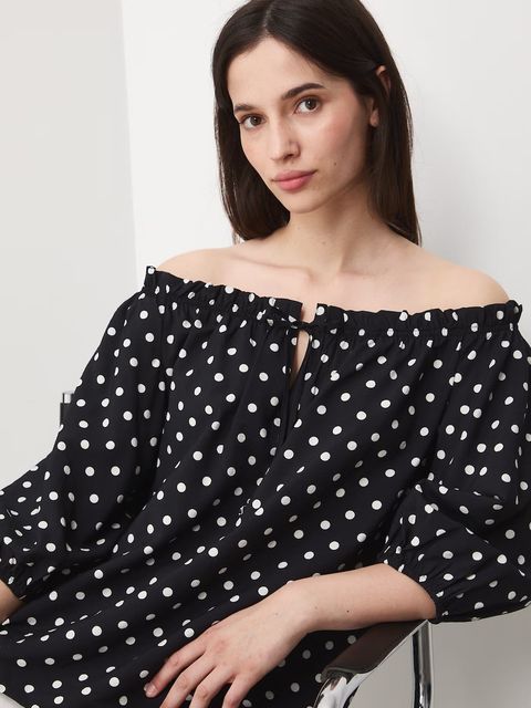 Medicine bluzka hiszpanka damska z wiskozą - zdjęcie produktu nr 1