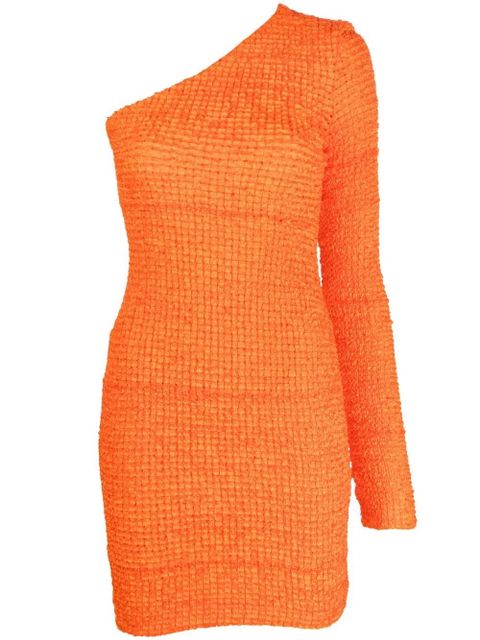 Nanushka fitted one-sleeve mini dress - Orange - zdjęcie produktu nr 1