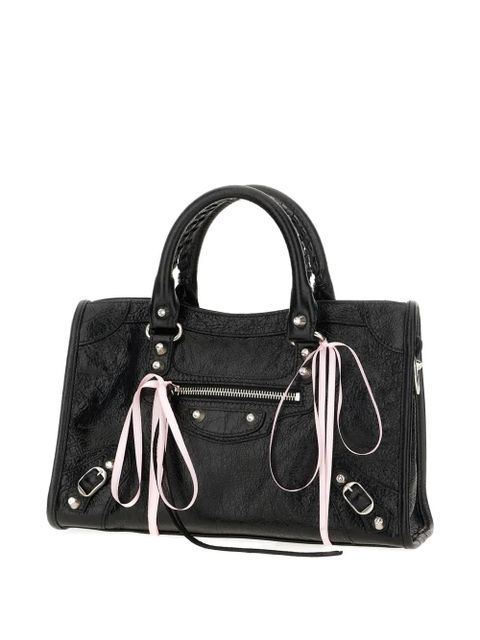 Balenciaga small Le City leather tote bag - Black