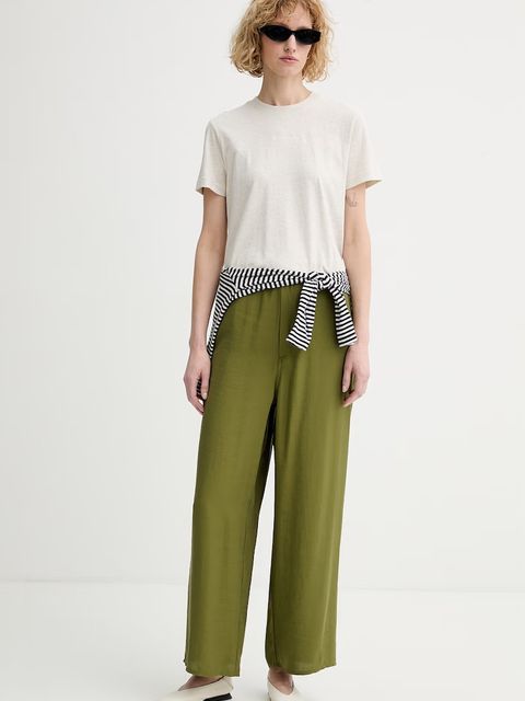 Calvin Klein T-shirt damski bawełniany - zdjęcie produktu nr 1