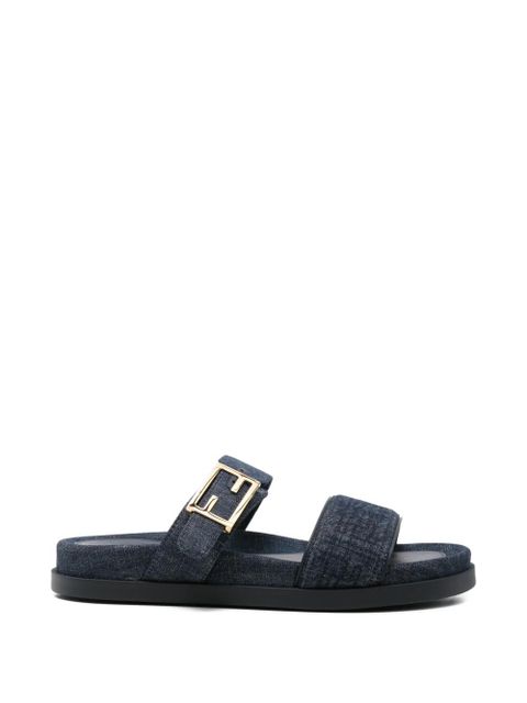 FENDI buckle-strap sandals - Blue - zdjęcie produktu nr 1