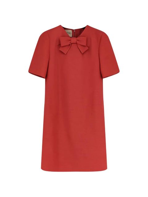 Valentino Garavani bow mini dress - Red - zdjęcie produktu nr 1